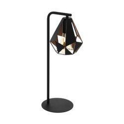 Lampa stołowa CARLTON 4 czarna, miedziana E27 60W 43058 EGLO Eglo