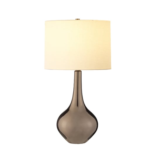 Lampa stołowa ceramiczna metaliczna brązowa kremowa Job E27 60W Elstead ELSTEAD LIGHTING