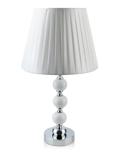 Lampa stołowa Chanti biały abażur MIA home