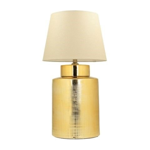 Lampa stołowa DEKORIA Chiyo, złoty, 62 cm Dekoria