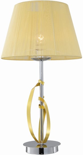 Lampa stołowa Diva Chrom Złoty, Candellux Candellux