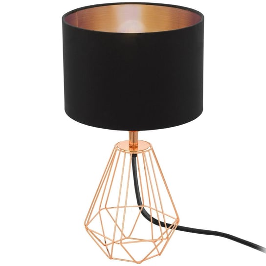 Lampa stołowa EGLO Carlton 2 95787, E14, czarna Eglo