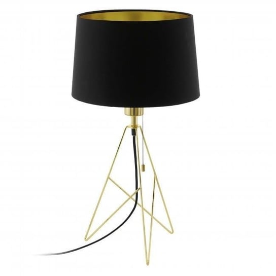 Lampa stołowa EGLO Pasiano, 1x60 W, E27, złoto-czarna, 56x30x30 cm Eglo