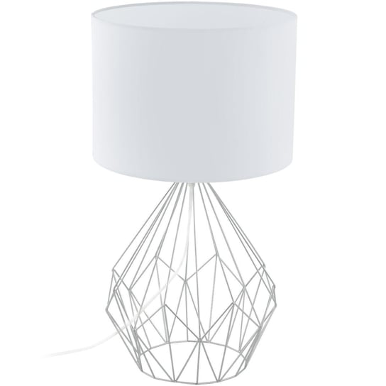 Lampa stołowa EGLO Pedregal 95187, E27, biała Eglo