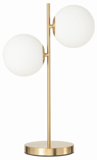Lampa stołowa elegancka złota Milano Twin Ledigo