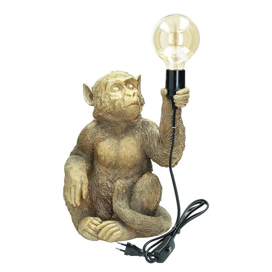 Lampa stołowa Gold Monkey 36cm, 25,5 x 23,5 x 36 cm Dekoria