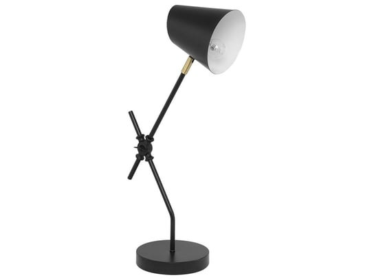 Lampa stolowa Horton, E14, czarna, 56 cm Beliani