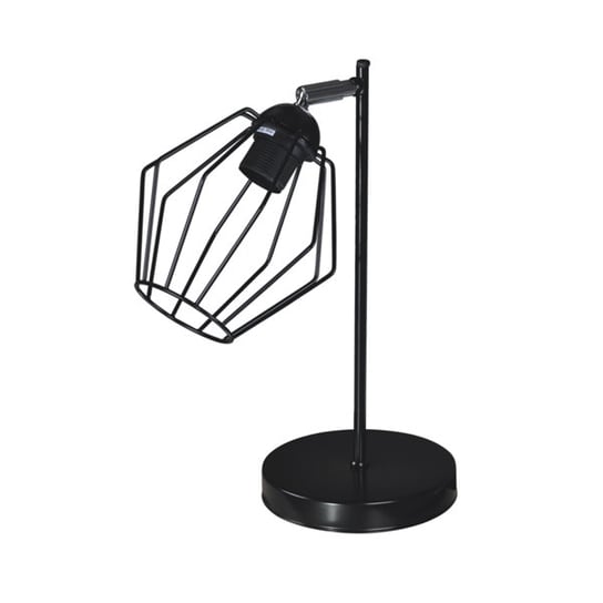 Lampa stołowa KAJA OŚWIETLENIE Benet K-3773, 1xE27, czarna, 36x30 cm Kaja Oświetlenie