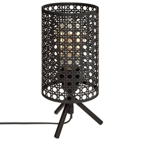 Lampa stołowa KATEL, z ażurowym kloszem, wys. 28 cm Atmosphera
