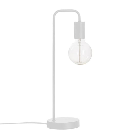 Lampa stołowa KELI, metalowa, biały, 46 cm Atmosphera