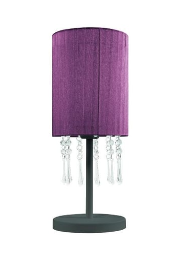 Lampa stołowa LAMPEX Wenecja, fioletowa, 60 W, 45x18 cm Lampex