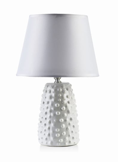 Lampa stołowa lampka nocna LETI WHITE 11x7xh35 cm biała Inna marka