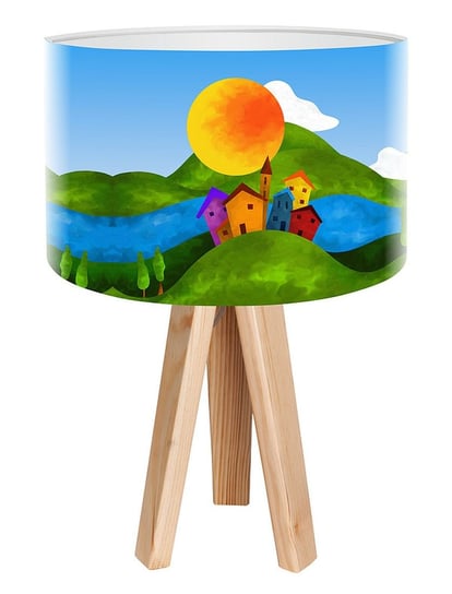 Lampa stołowa MACODESIGN Bajkowa dolinka mini-foto-066, 60 W MacoDesign