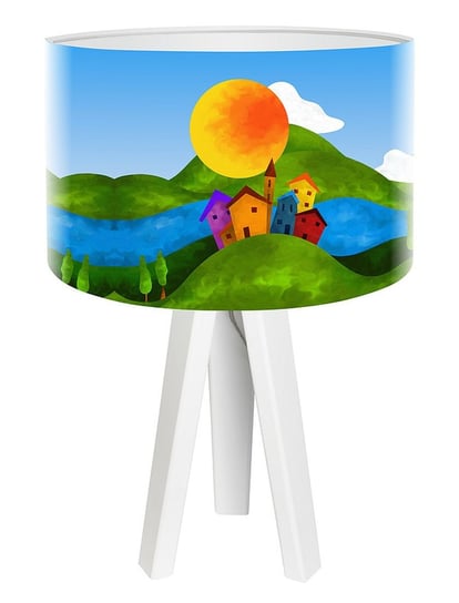 Lampa stołowa MACODESIGN Bajkowa dolinka mini-foto-066w, 60 W MacoDesign