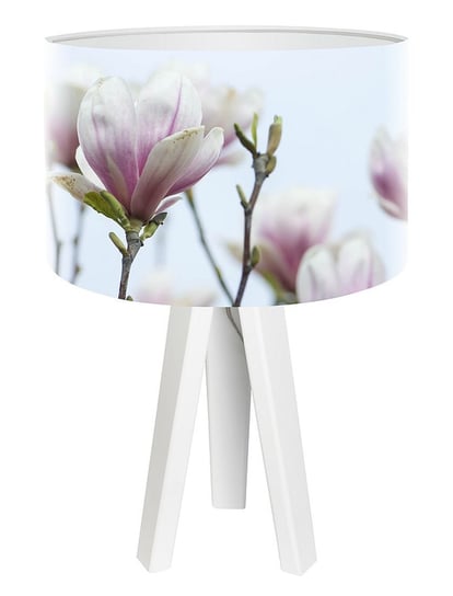 Lampa stołowa MACODESIGN Delikatna magnolia mini-foto-157w, 60 W MacoDesign