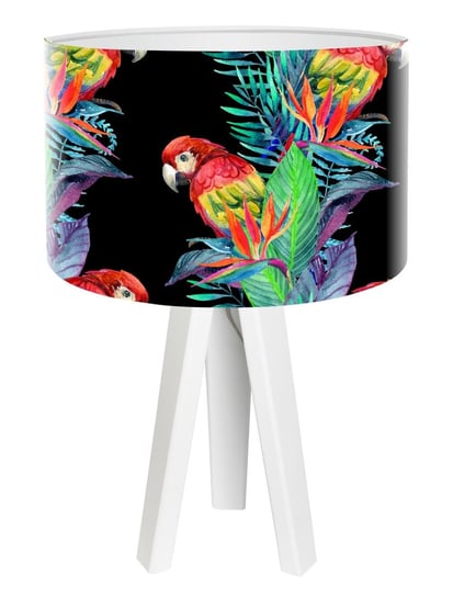 Lampa stołowa MACODESIGN Egzotyczna papuga mini-foto-415w, 60 W MacoDesign