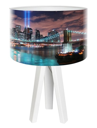 Lampa stołowa MACODESIGN Manhattan nocą mini-foto-015w, 60 W MacoDesign