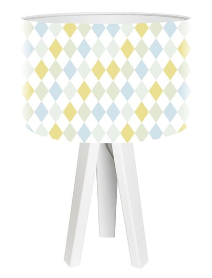 Lampa stołowa MACODESIGN Pastelowe romby mini-foto-259w, 60 W MacoDesign