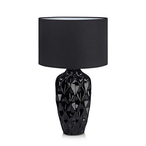 Lampa stołowa MARKSLOJD Angela, 1x60 W, E27, czarny, 49x26x26 cm Markslojd