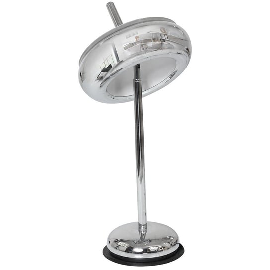 Lampa stołowa MILAGRO Mercurio, srebrna, 12W, 25x52 cm Milagro