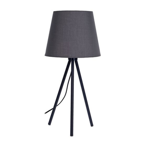 Lampa stołowa nocna, szara, 55x26 cm Intesi