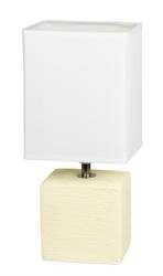 Lampa stołowa ORLANDO biały, kremowy E14 40W IP20 Rabalux Rabalux
