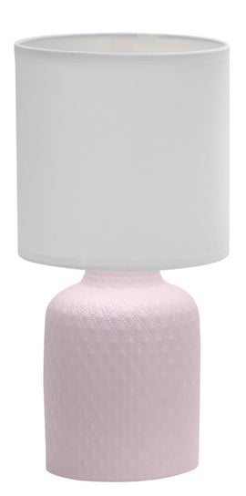 Lampa stołowa różowa ceramika nocna Iner Candellux 41-79855 Candellux Lighting