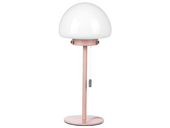 Lampa stołowa różowa MORUGA Beliani