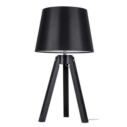 Lampa stołowa SPOT LIGHT Tripod 6115004, E27, czarna Spot Light