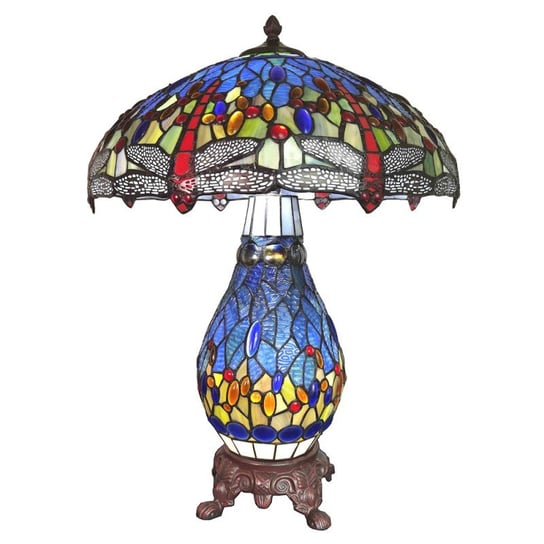 Lampa Stołowa Tiffany 65 Cm 5Ll-6186 Clayre & Eef