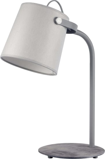 Lampa stołowa TK LIGHTING Click Gray, szara, 60 W TK Lighting