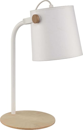 Lampa stołowa TK LIGHTING Click White, biała, 60 W TK Lighting