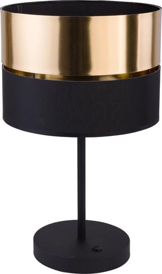 Lampa stołowa TK LIGHTING Hilton, 60 W, E27, czarno-złota, 50x30 cm TK Lighting