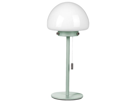 Lampa stołowa zielona MORUGA Beliani