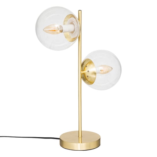 Lampa stołowa złote kule COL, wys. 48 cm Atmosphera