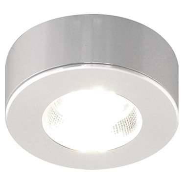 LAMPA sufitowa ALFI LED 3,5W 4000K 03099 Ideus metalowa OPRAWA okrągła PLAFON natynkowy srebrny IDEUS