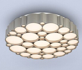 LAMPA sufitowa ANDELA 6039 Rabalux metalowa OPRAWA plafon LED 48W 4000K okrągły srebrny Rabalux