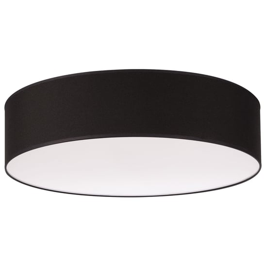 Lampa sufitowa DUŻY PLAFON ABAŻUR XL 60cm czarny Tornado