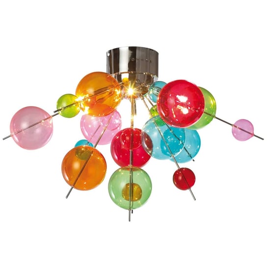 LAMPA sufitowa EXPLOSION 1085161 Nave szklana OPRAWA kulki bubble balls bombki multikolor Nave