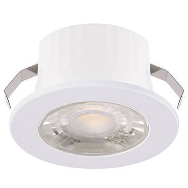 LAMPA sufitowa FIN LED C 03872 Ideus okrągła OPRAWA wpust LED 3W 4000K łazienkowy IP44 biały IDEUS