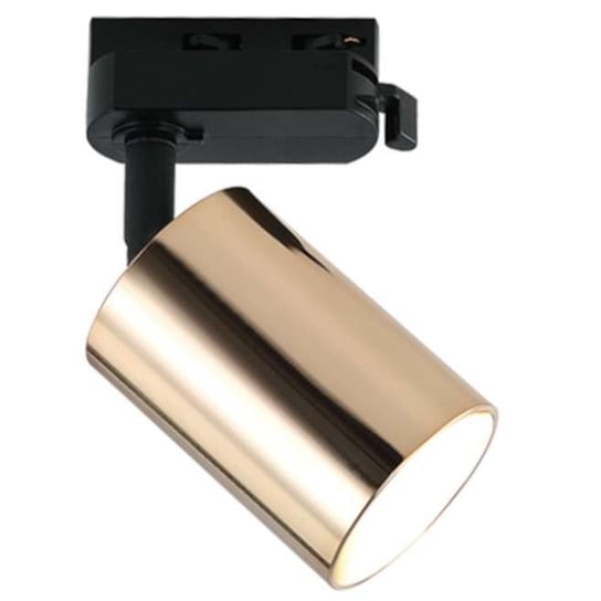 LAMPA sufitowa Kika Track Gold BK Orlicki Design metalowa OPRAWA do systemu szynowego 1-fazowego złota czarna Orlicki Design