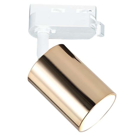 LAMPA sufitowa Kika Track Gold WH Orlicki Design metalowa OPRAWA do systemu szynowego 1-fazowego złota biała Orlicki Design