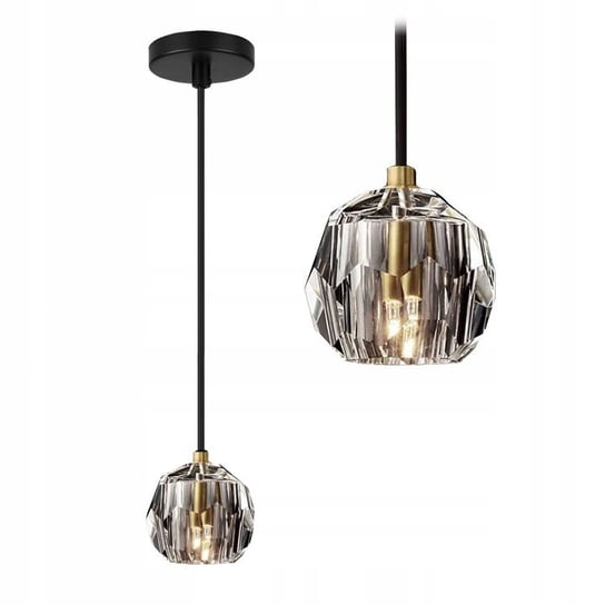 Lampa Sufitowa Kryształ Szklana Metal Glamour G9 Toolight