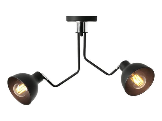 Lampa sufitowa LAMPEX Yankee, czarny, 66x40 cm, 2x40 W Lampex