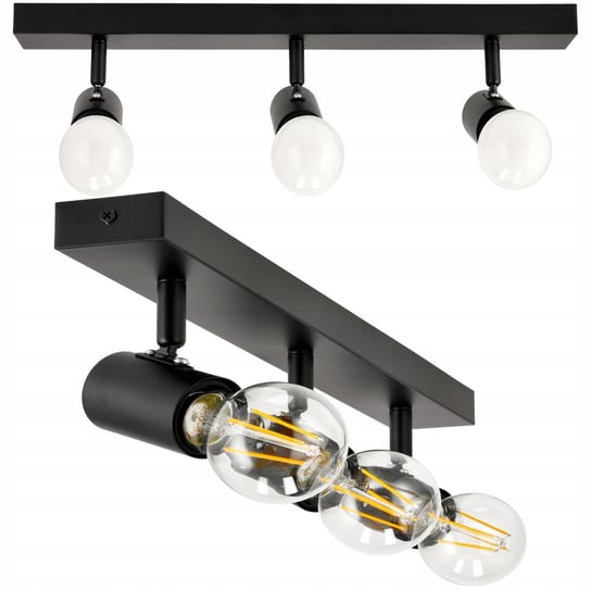 Lampa Sufitowa LED Szyna REGULOWANA 3x E27 LOFT Berge