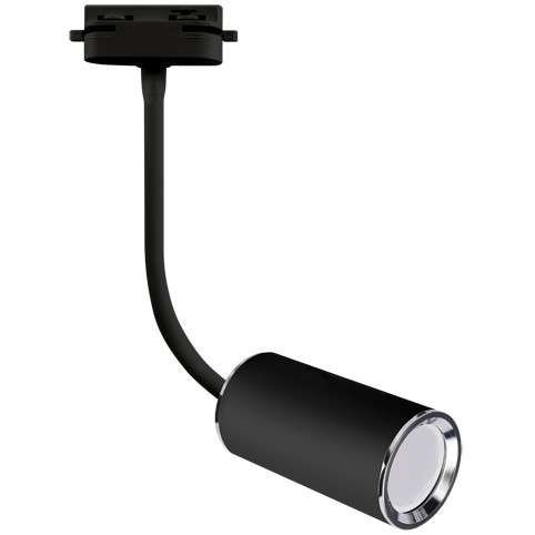 LAMPA sufitowa MEGAN 03815 Ideus regulowana OPRAWA metalowa do systemu szynowego 1 - fazowego czarna IDEUS