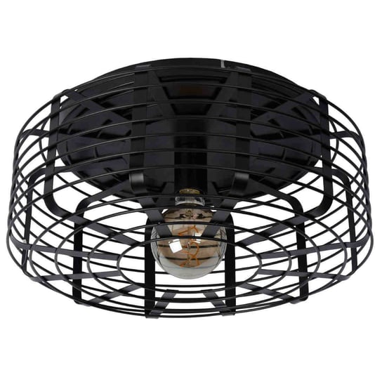 LAMPA sufitowa MELOPEE 45148/45/30 Lucide druciana OPRAWA metalowa plafoniera okrągła czarna Lucide