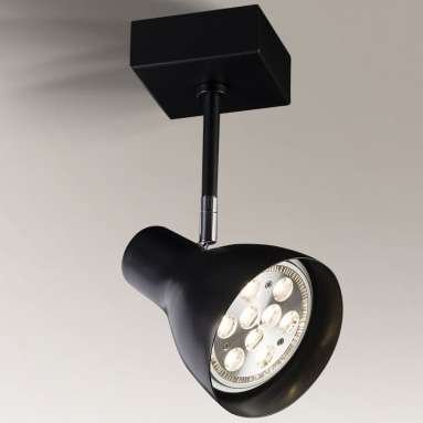 LAMPA sufitowa MIMA 2255 Shilo regulowana OPRAWA metalowa SPOT reflektorowy czarny Shilo