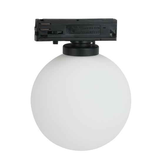 LAMPA sufitowa Movo Track Orlicki Design szklana OPRAWA do systemu szynowego 1-fazowego kula biała Orlicki Design