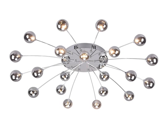 Lampa sufitowa nowoczesna wbudowany LED BULLET srebrny Trio 641412106 Trio